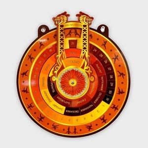 Avatar the Last Airbender Sun Warriors Summer Solstice Perpetual Calendar